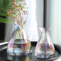 Vasos transparentes de vidro de estilo moderno